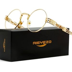 Round Steampunk John Lennon Glasses